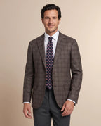 Saco Classic Fit 100% Lana Brooks Brothers SA00515 - Cafe - Modelo plano americano lookbook