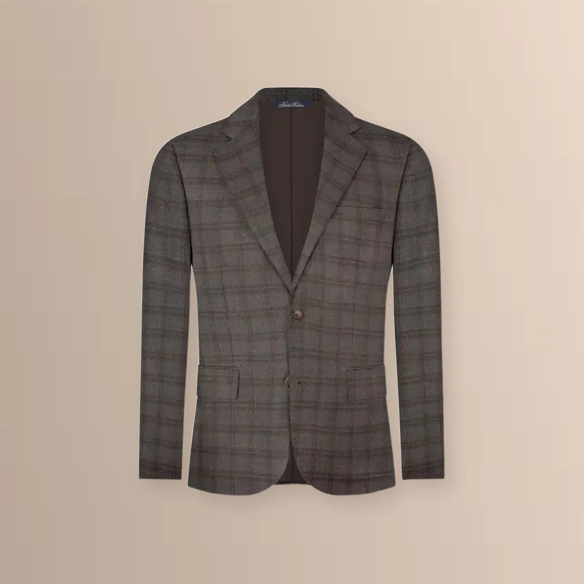 Saco Classic Fit 100% Lana Brooks Brothers SA00515 - Frente ghost mannequin