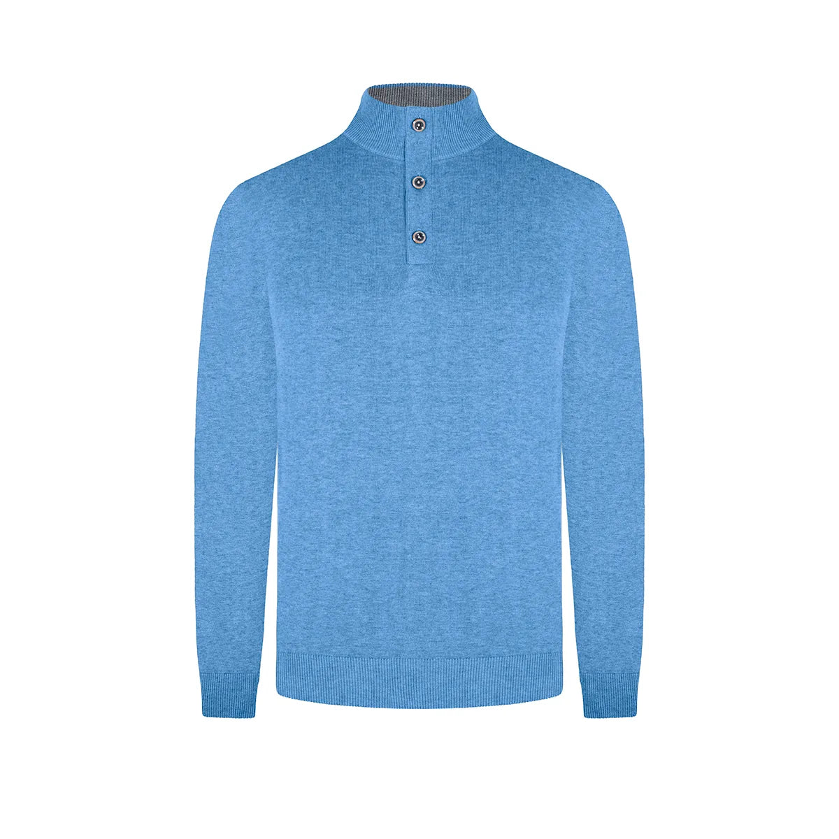 SWEATER GUY LAROCHE HALF BUTTON SW00073GL