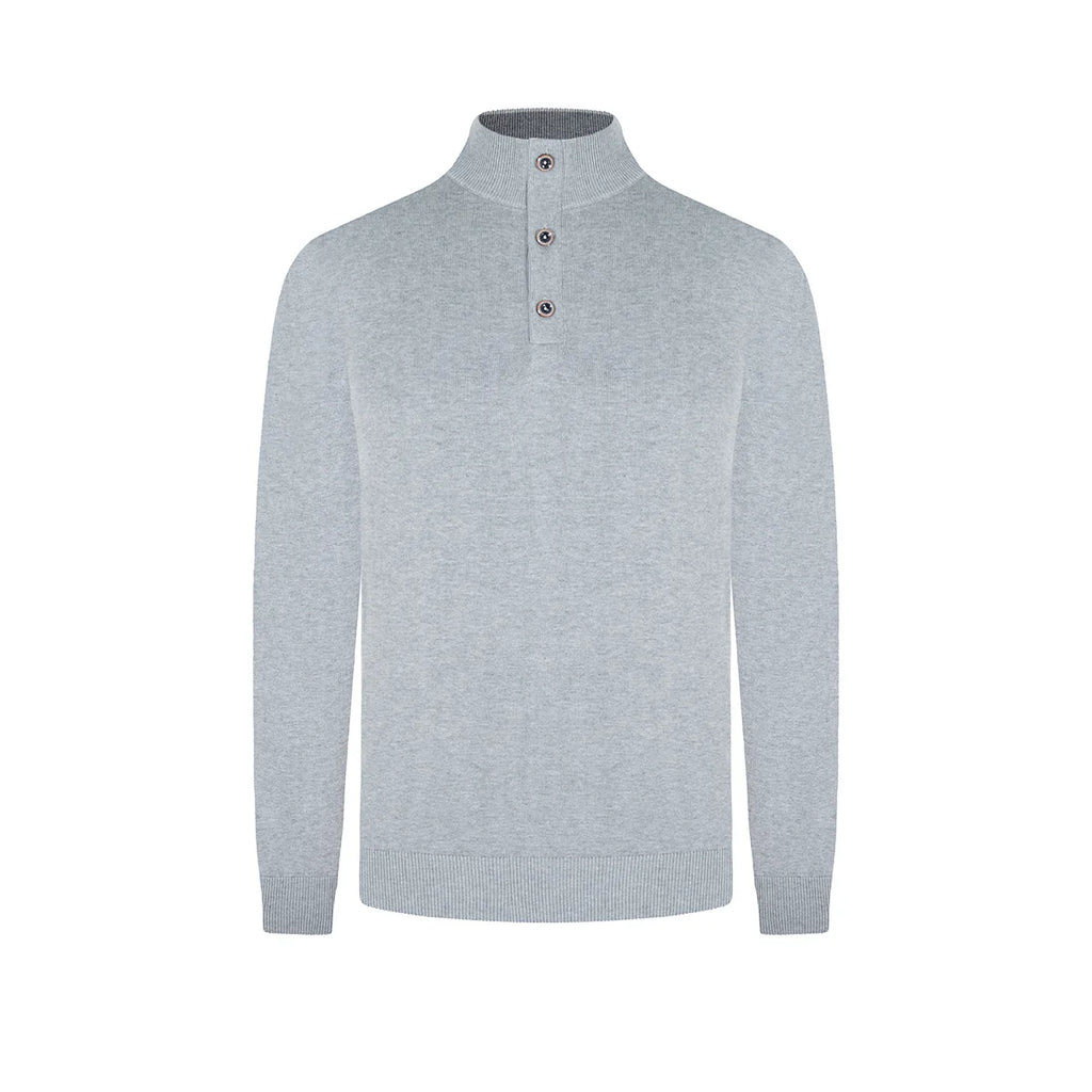 SWEATER GUY LAROCHE HALF BUTTON SW00073GL