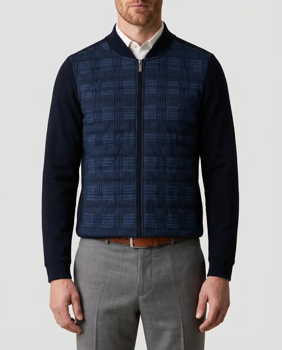 Sweater Perry Ellis Cremallera SW00091 - (único) - Modelo frente medio