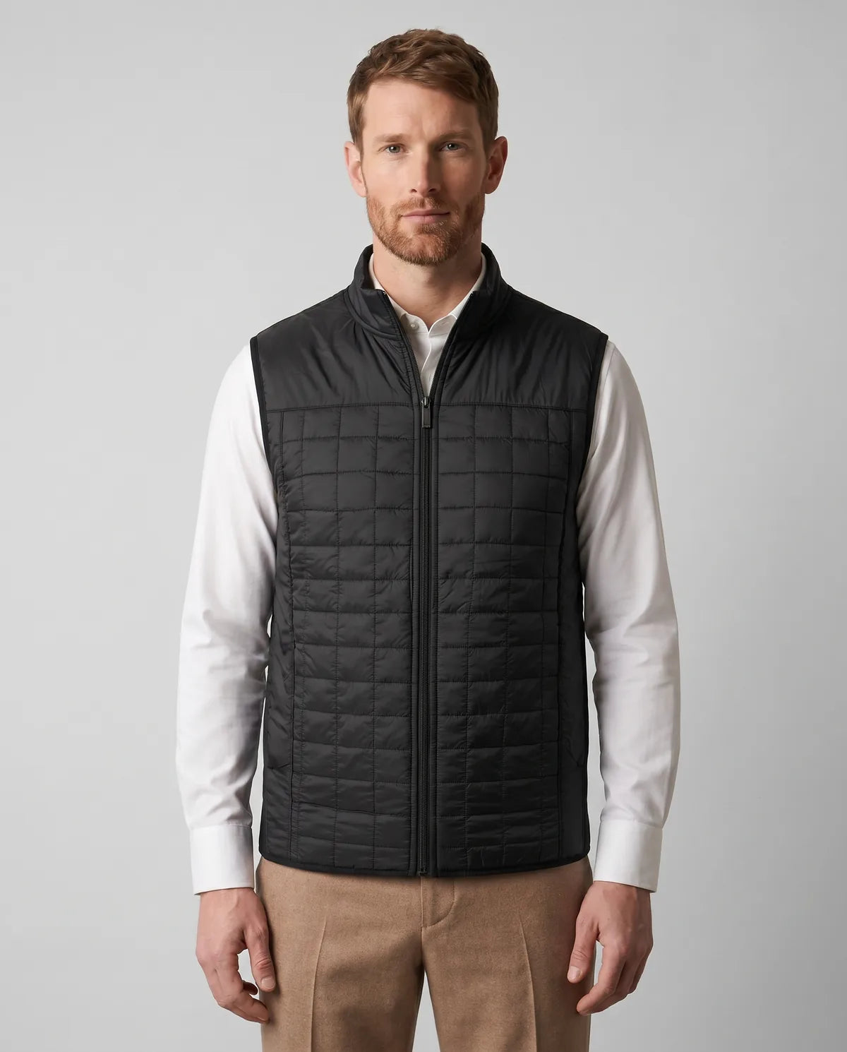Chaleco Perry Ellis SW00094 - Negro - Modelo frente medio