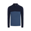 Sweater Perry Ellis Half Zip SW00095 - Azul Oscuro - modelo