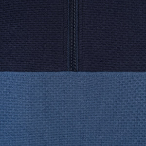 Sweater con cremallera en color azul de Perry Ellis SW00095013