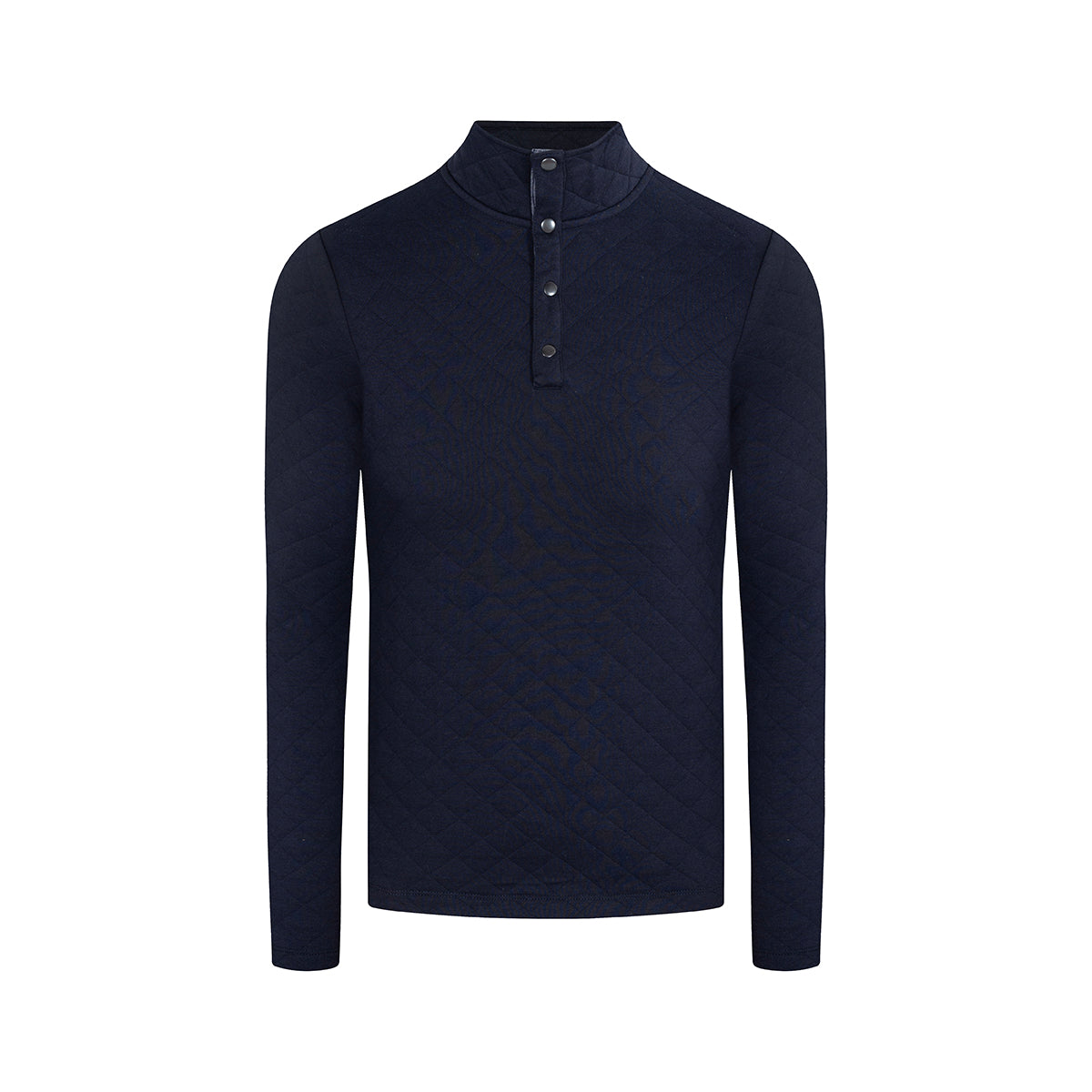 Sweater Perry Ellis Half Button SW00096 - Negro - frente