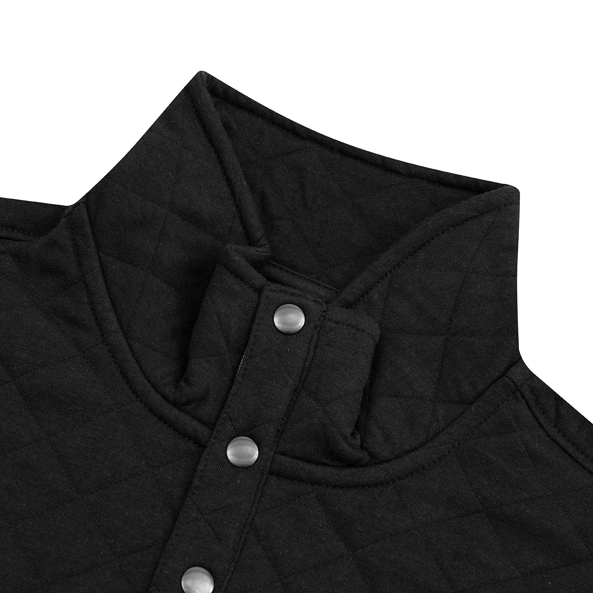 Sweater con botones en color negro de Perry Ellis SW00096031