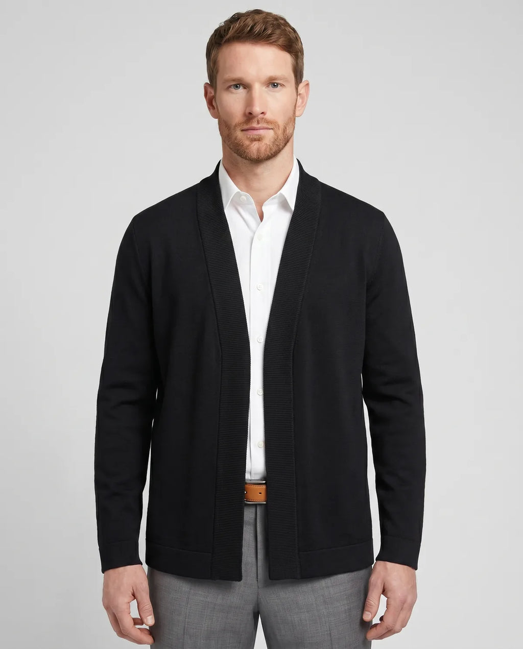 Sweater Perry Ellis Negro SW00099 - Negro - Modelo frente medio