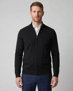 Sweater Perry Ellis Cremallera SW00100 - Negro - Modelo frente medio