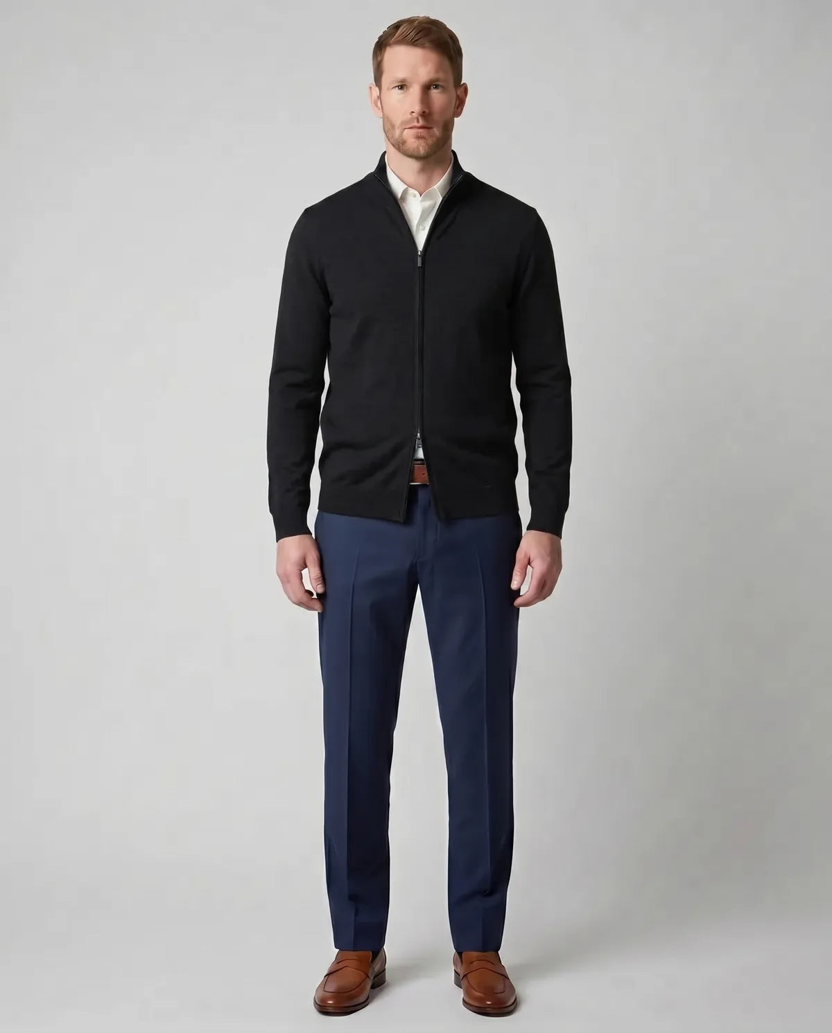 Sweater Perry Ellis Cremallera SW00100 Imagen secundaria del producto