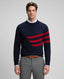 Sweater Perry Ellis Crew Neck SW00103 - Azul Oscuro - Modelo frente medio