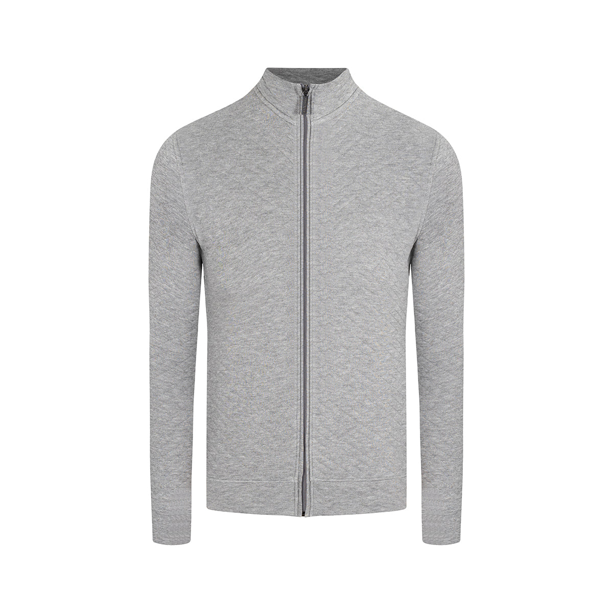 Sweater con cremallera en color gris de Perry Ellis SW00104021