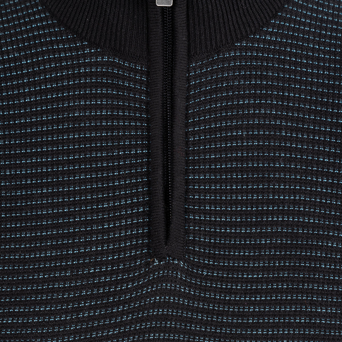 Sweater con cremallera en negro de Perry Ellis SW00105031