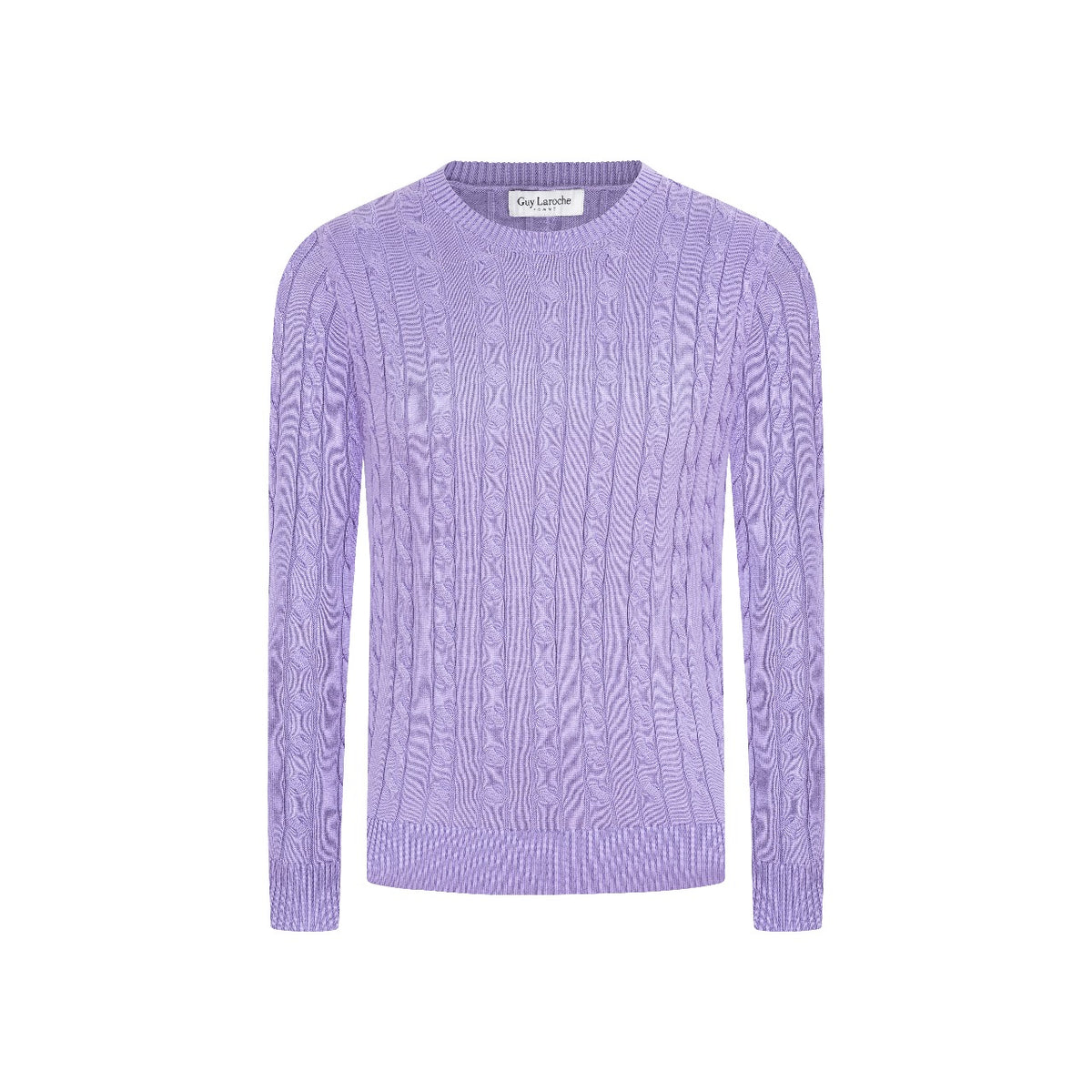 Sweater en Lana Color Morado Claro de Perry Ellis SW00107101
