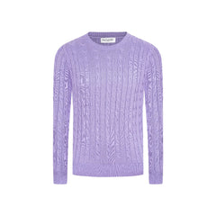 Sweater en Lana Color Morado Claro de Perry Ellis SW00107101