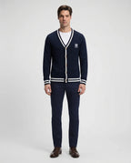 Sweater Perry Ellis Abierto - Azul Oscuro - Modelo 2