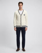 Sweater Perry Ellis Abierto - Blanco - Modelo 2
