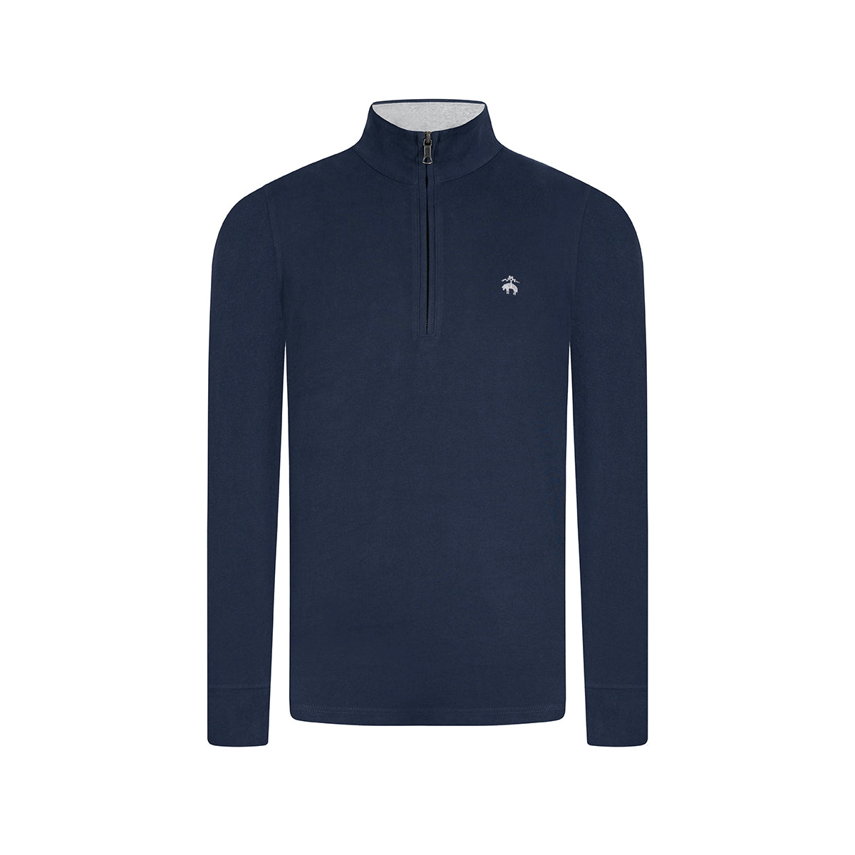 Sweater Algodón 100% Brooks Brothers SW00125 - Azul Oscuro - Frente ghost mannequin