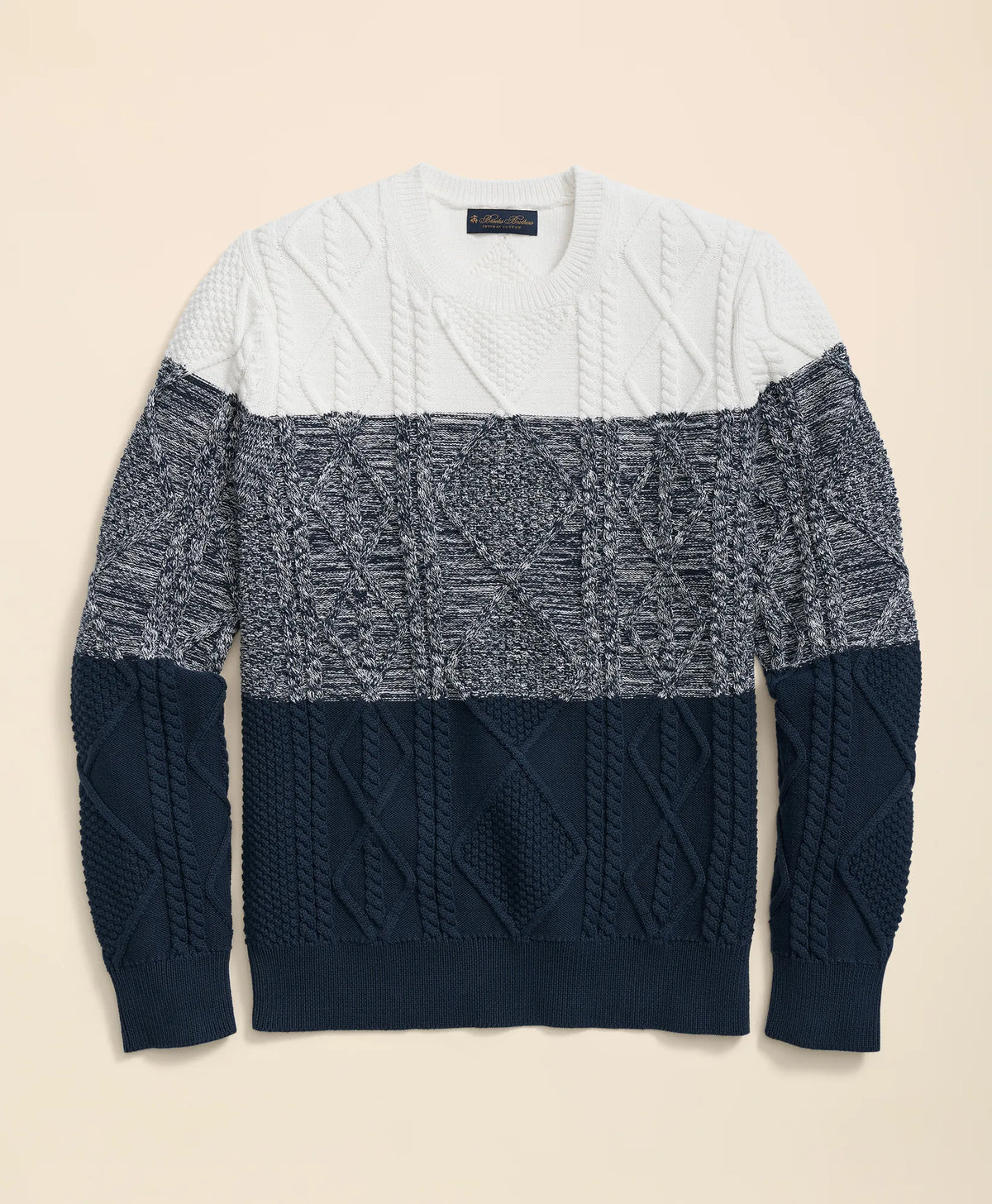 Cable Sweater Brooks Brothers SW00128