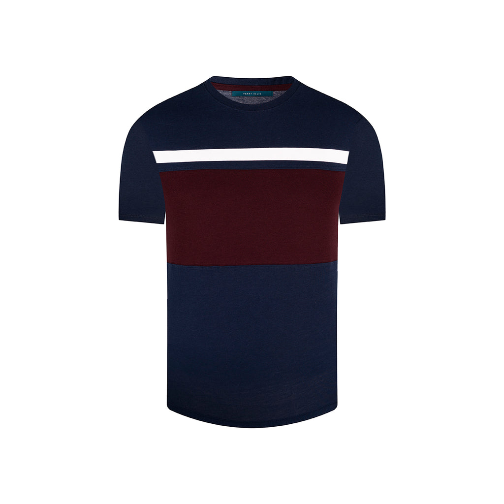 T-Shirt Perry Ellis TS00015 - Azul Oscuro - detalle