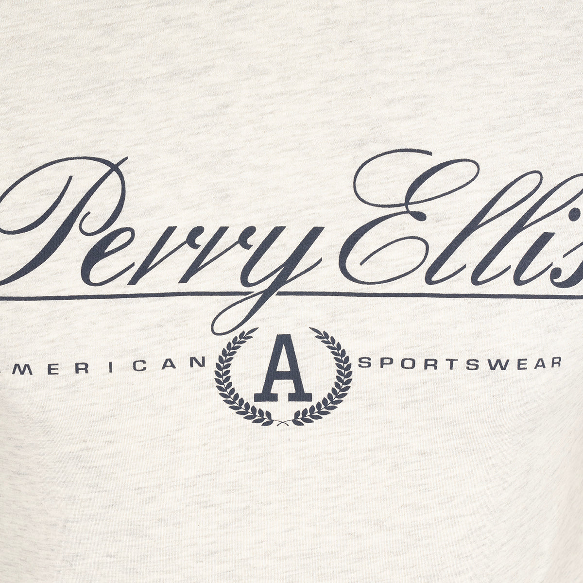 Camiseta beige con diseño de Perry Ellis TS00020041