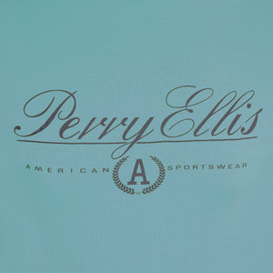 Camiseta verde con diseño de Perry Ellis TS00020071