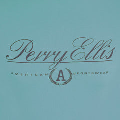Camiseta verde con dise¤o de Perry Ellis TS00020071