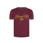 T-Shirt Perry Ellis TS00020 - Vinotinto - Frente ghost mannequin