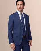 Vestido Slim Fit Brooks Brothers VE00000C-BB - Azul Medio - Modelo cuerpo completo