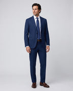 Vestido Slim Fit Brooks Brothers VE00000C-BB - Azul Medio - Modelo cuerpo completo
