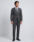 Vestido Slim Fit Brooks Brothers VE00000C-BB - gris-4 - Modelo cuerpo completo