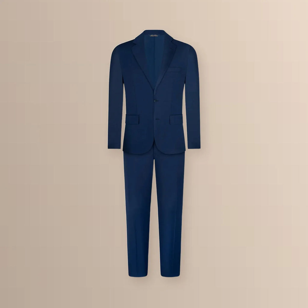 Vestido Slim Fit Brooks Brothers VE00000C-BB - Azul Medio - Ghost mannequin cuerpo completo