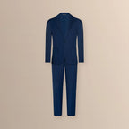 Vestido Slim Fit Brooks Brothers VE00000C-BB - Azul Medio - Ghost mannequin cuerpo completo