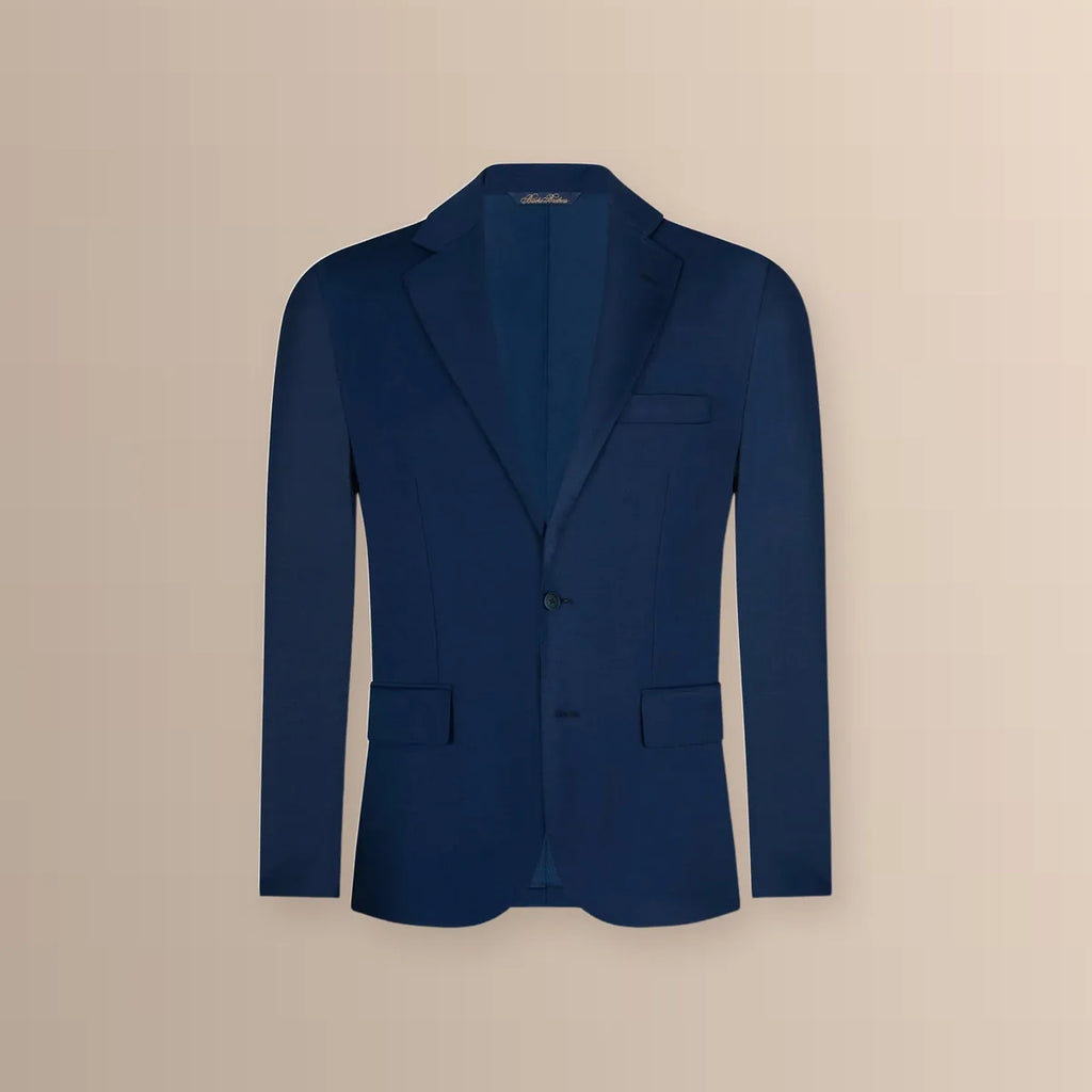Vestido Slim Fit Brooks Brothers VE00000C-BB - Azul Medio - Ghost mannequin frente blazer