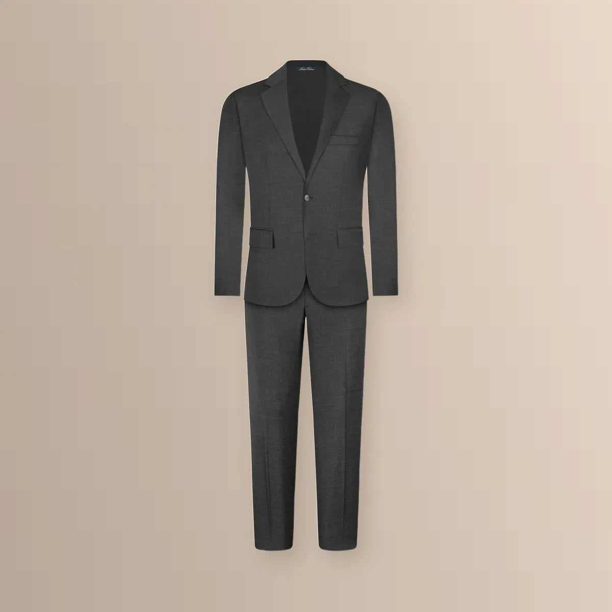 Vestido Slim Fit Brooks Brothers VE00000C-BB - gris-4 - Ghost mannequin cuerpo completo