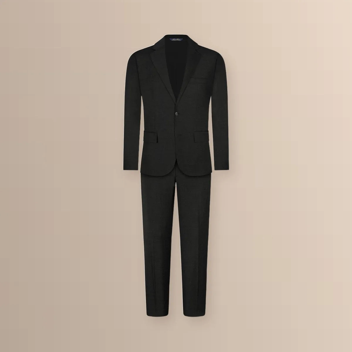 Vestido Slim Fit Brooks Brothers VE00000C-BB - Negro - Ghost mannequin cuerpo completo