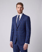 Vestido Classic Fit Brooks Brothers VE04247 - Azul Rey - Modelo cuerpo completo