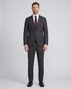 Vestido Classic Fit Brooks Brothers VE04247 - gris-4 - Modelo cuerpo completo