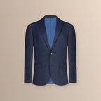 Vestido Classic Fit Brooks Brothers VE04247 - Azul Rey - Ghost mannequin frente blazer