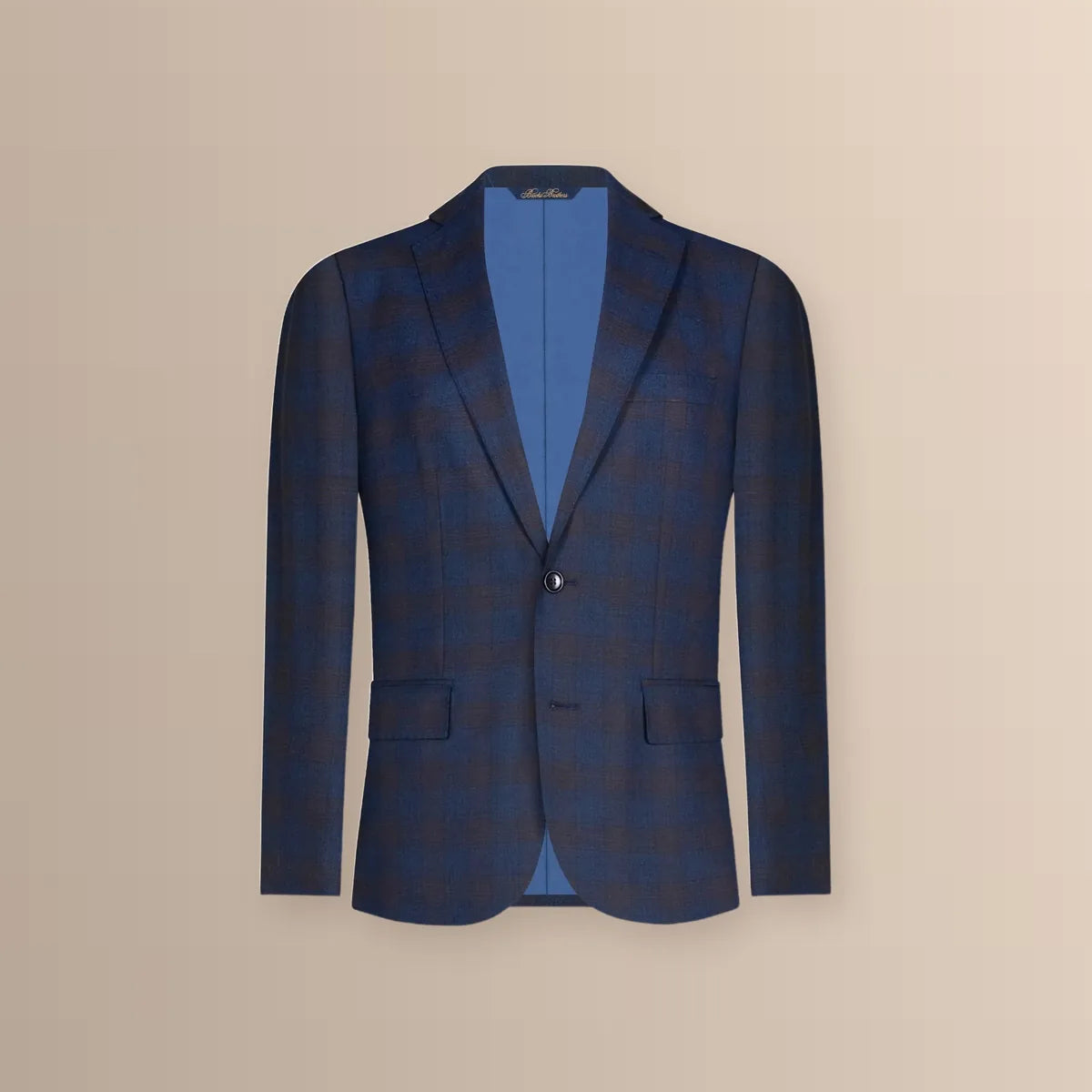 Vestido Classic Fit Brooks Brothers VE04247 - Azul Rey - Ghost mannequin frente blazer