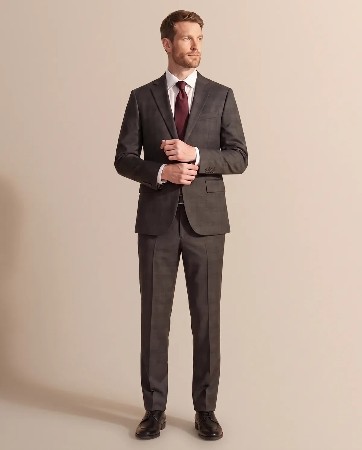Vestido Classic Fit Brooks Brothers VE04247 - gris-4 - Lifestyle editorial