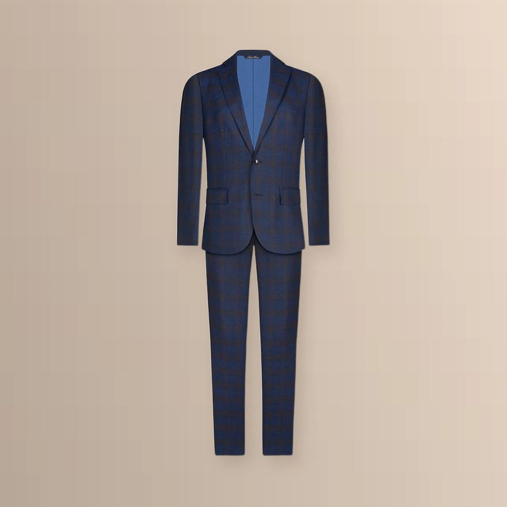 Vestido Classic Fit Brooks Brothers VE04247 - Azul Rey - Ghost mannequin cuerpo completo