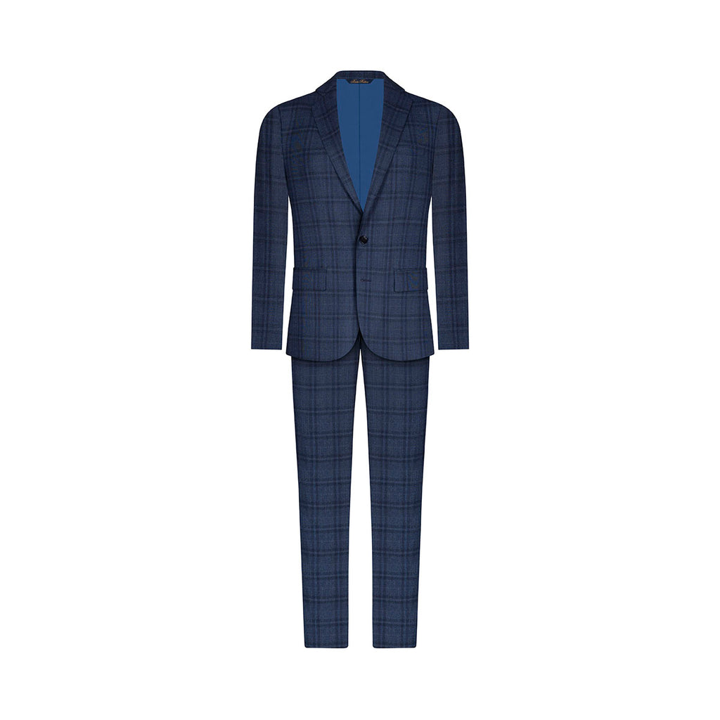 Vestido Classic Fit Azul Medio Brooks Brothers VE04248