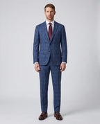 Vestido Classic Fit Azul Medio Brooks Brothers VE04248 - Azul Medio - Modelo cuerpo completo