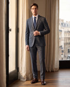 Vestido Classic Fit Austin Reed VE04250 - gris-4 - Lifestyle luxury