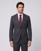 Vestido Classic Fit Austin Reed VE04252 - gris-4 - Modelo cuerpo completo