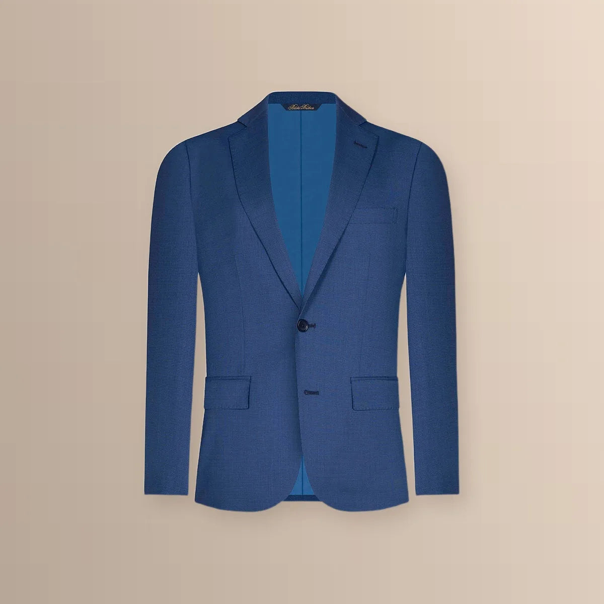Vestido Classic Fit Azul Medio Brooks Brothers VE04253 - Ghost mannequin frente blazer