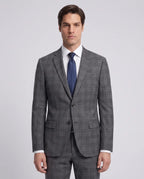 Vestido Classic Fit Austin Reed VE04260 - gris-4 - Modelo cuerpo completo