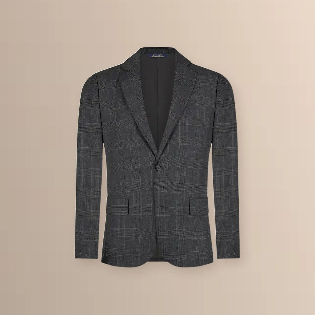 Vestido Classic Fit Brooks Brothers VE04279 - gris-4 - Ghost mannequin frente blazer