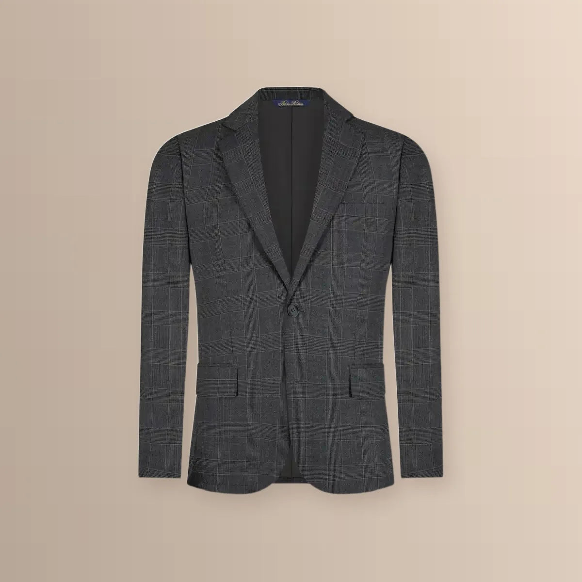 Vestido Classic Fit Brooks Brothers VE04279 - gris-4 - Ghost mannequin frente blazer