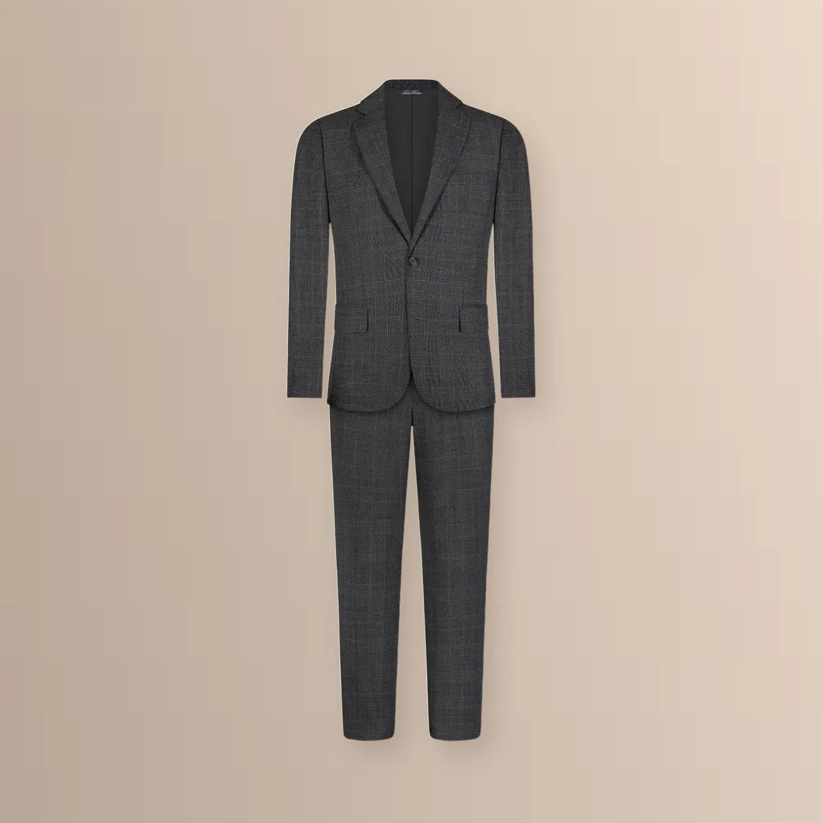 Vestido Classic Fit Brooks Brothers VE04279 - gris-4 - Ghost mannequin cuerpo completo